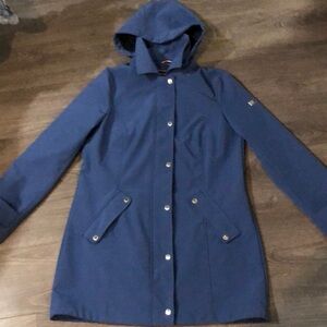 🐆 Tommy Hilfiger Poly Softshell Hood Anorak Raincoat